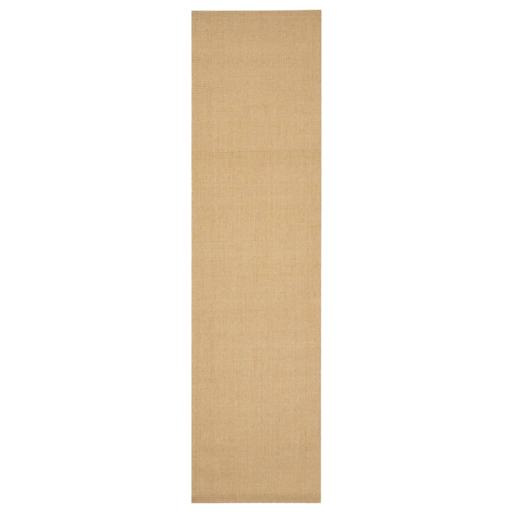 Carpete de sisal natural 66x250 cm