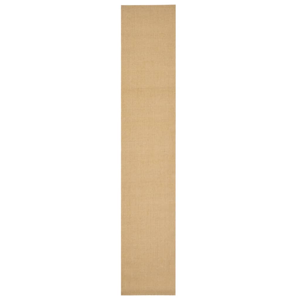 Carpete de sisal natural 66x350 cm