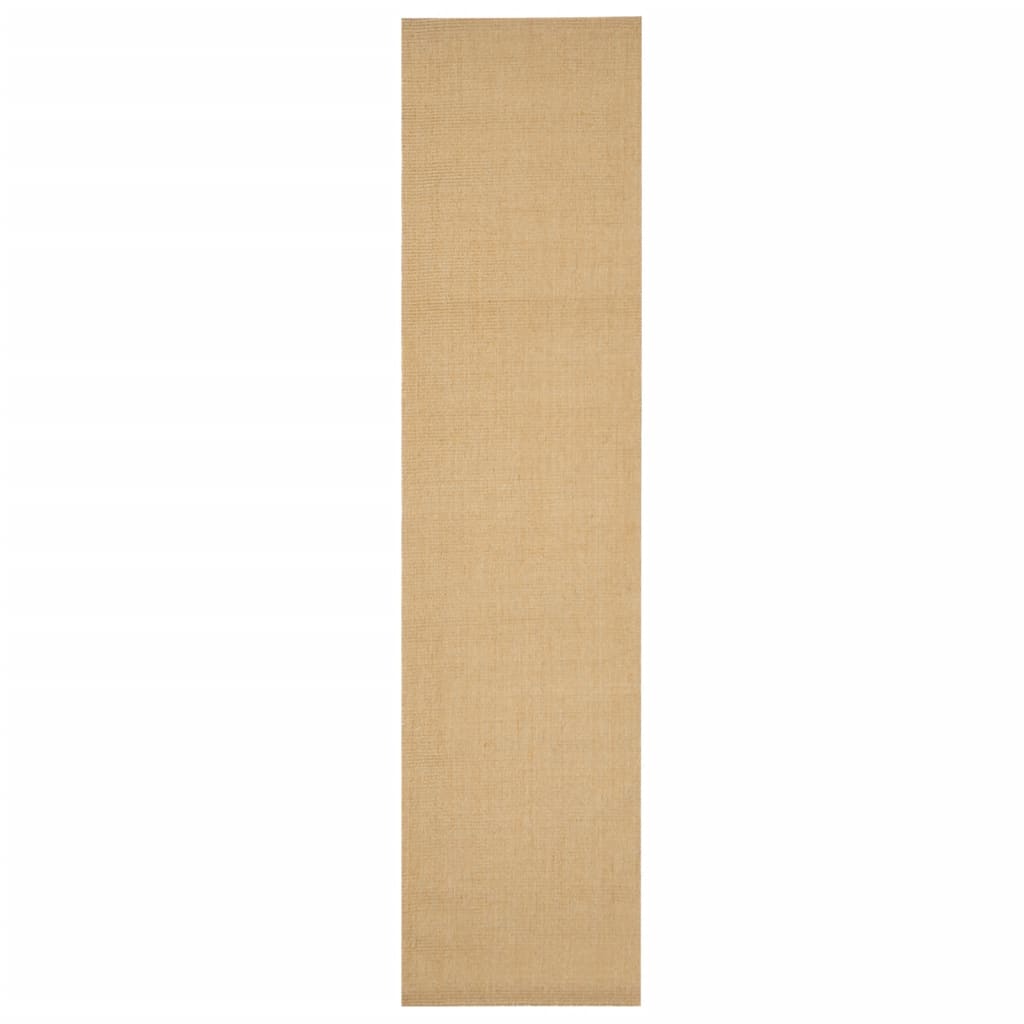 Carpete de sisal natural 80x350 cm