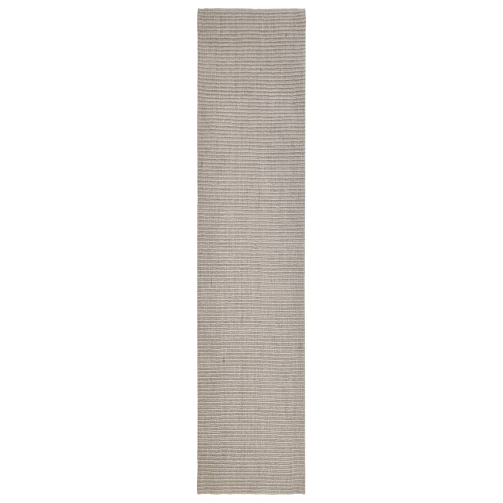 Arena de cor de carpete de sisal natural 66x300 cm