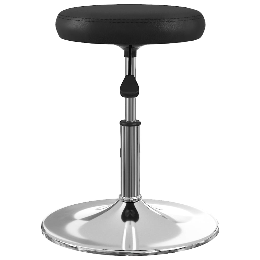 Sillas de comedor 6 unidades cuero sintético negro vidaXL