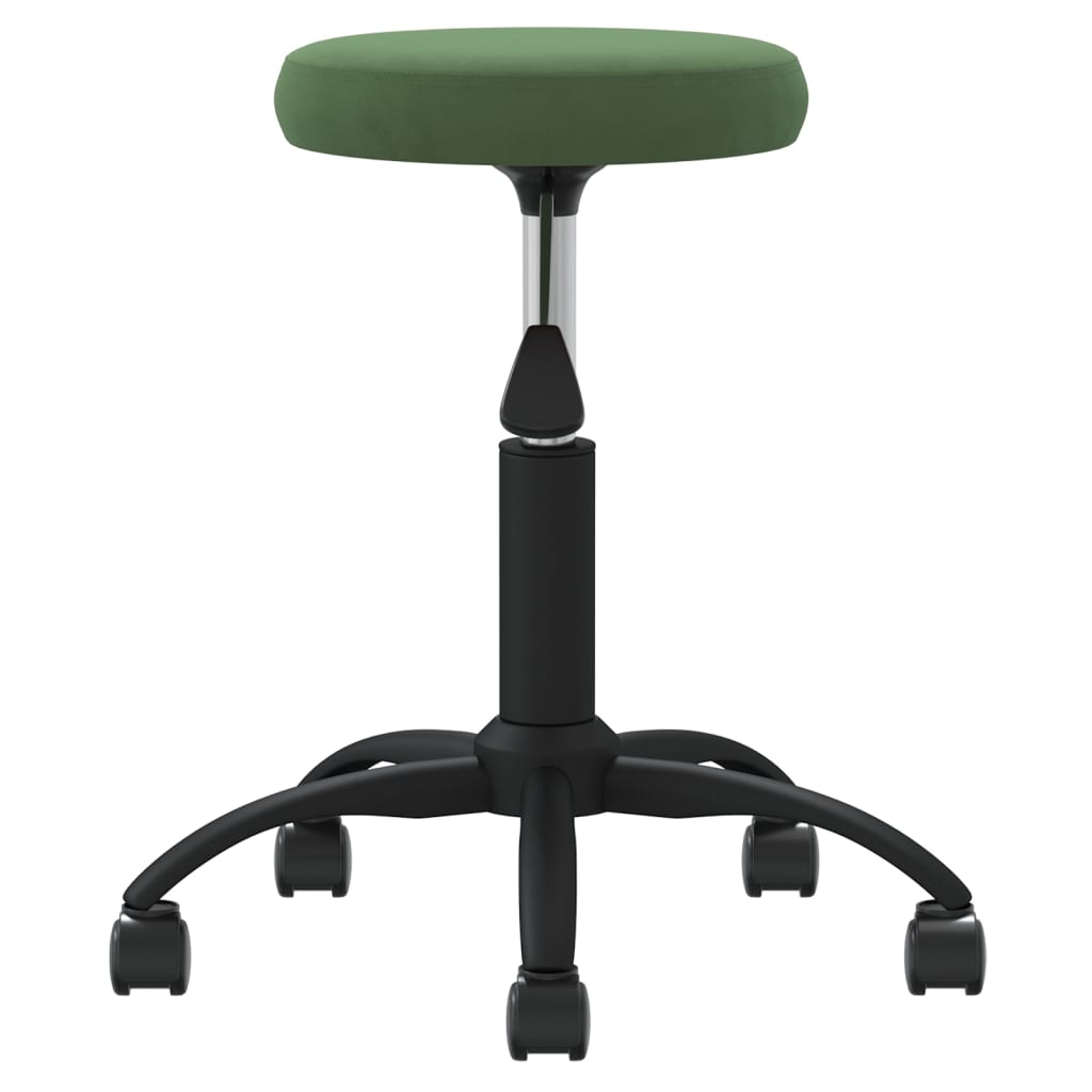 Dark green velvet dining chair