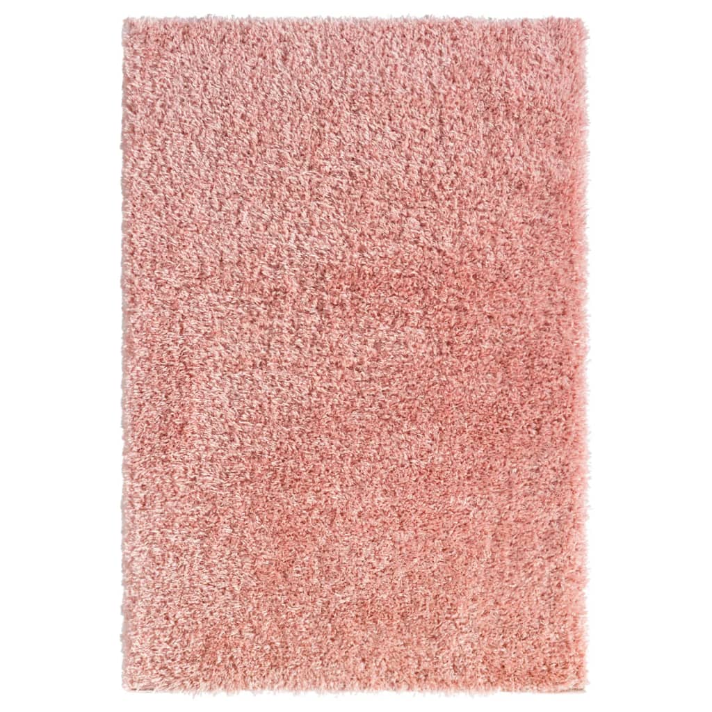 Vetonek Alfombra de pelo largo rosa 160x230 cm 50 mm