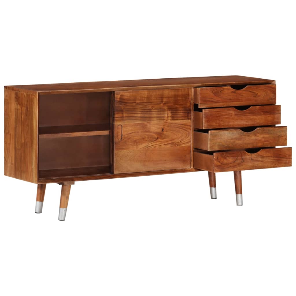 Acacia solid wood tv furniture 118x30x55 cm