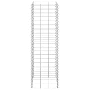 Arriates de gaviones 3 unidades hierro 30x30x100 cm v3728 Vetonek