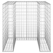 Muro de gaviones para contenedor de basura, estructura durable y protección ambiental - Vetonek