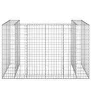 Muro de gaviones para contenedor de basura, estructura durable y protección ambiental - Vetonek