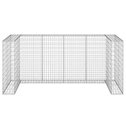 Muro de gaviones para contenedor de basura, estructura durable y protección ambiental - Vetonek