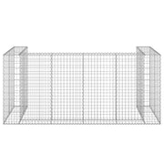 Muro de gaviones para contenedor de basura, estructura durable y protección ambiental - Vetonek