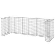Vetonek Muro gaviones para contenedor basura galvanizado 325x100x110 cm