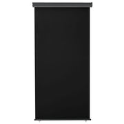 Vetonek Toldo lateral de balcón negro 122x250 cm