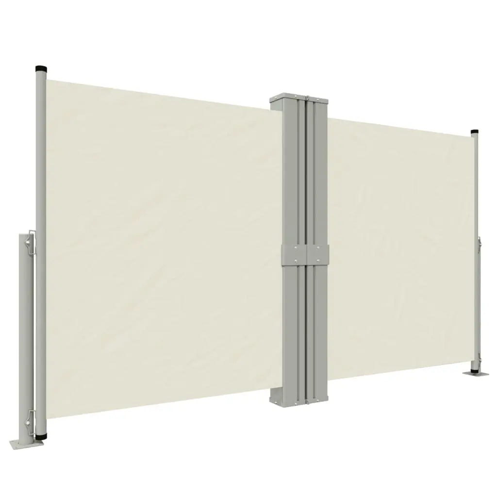 Vetonek Toldo lateral retráctil crema 140x1200 cm