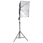 Kit iluminación de estudio fotográfico con fondos y softboxes v1730 - Vetonek
