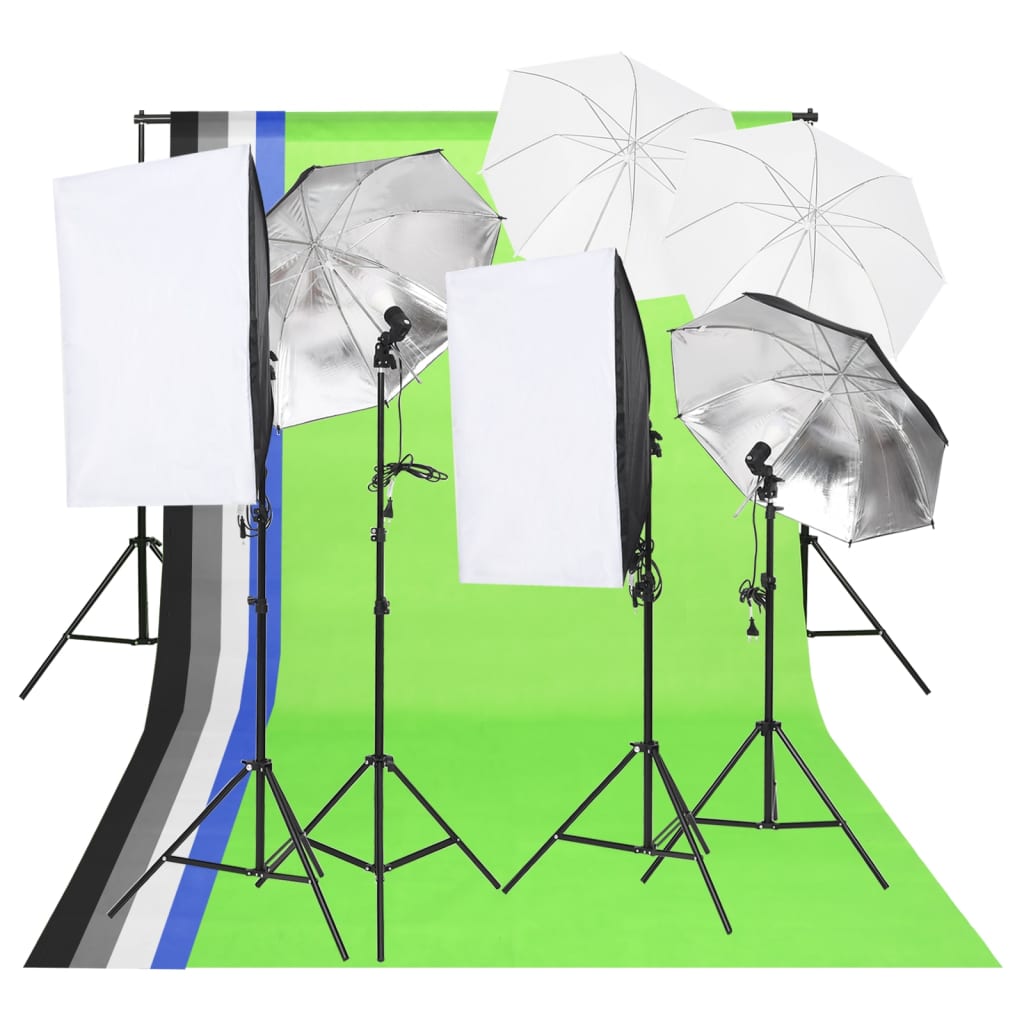 Vetonek Kit de iluminación para estudio fotográfico