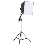 Kit iluminación de estudio fotográfico con fondos y reflector v1785 - Vetonek