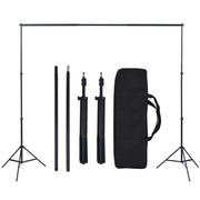 Kit de estudio fotográfico con set de luces, fondo y reflector - Vetonek
