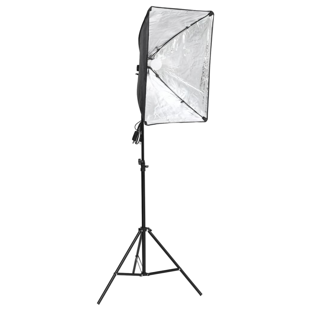 Kit de estudio fotográfico con softbox y fondo v3355 - Vetonek