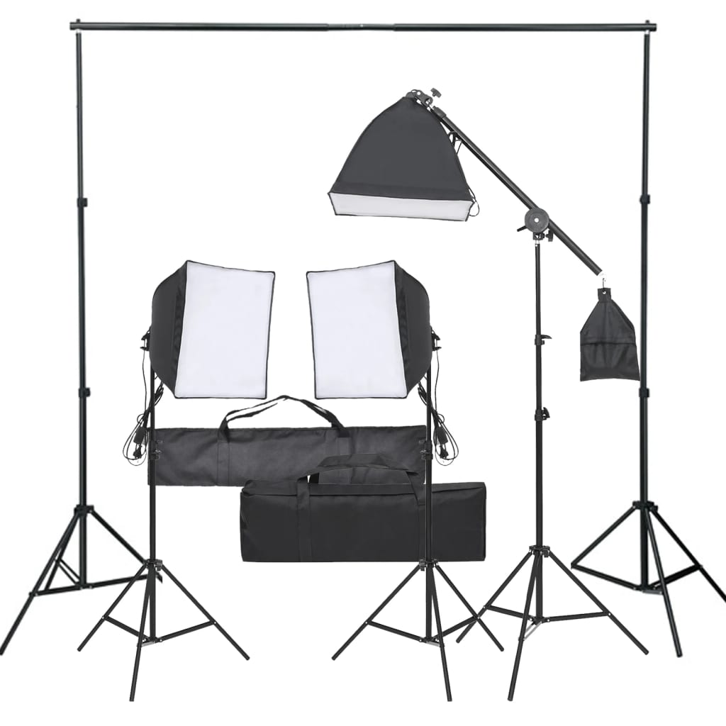 Vetonek Kit de estudio fotográfico con set de luces