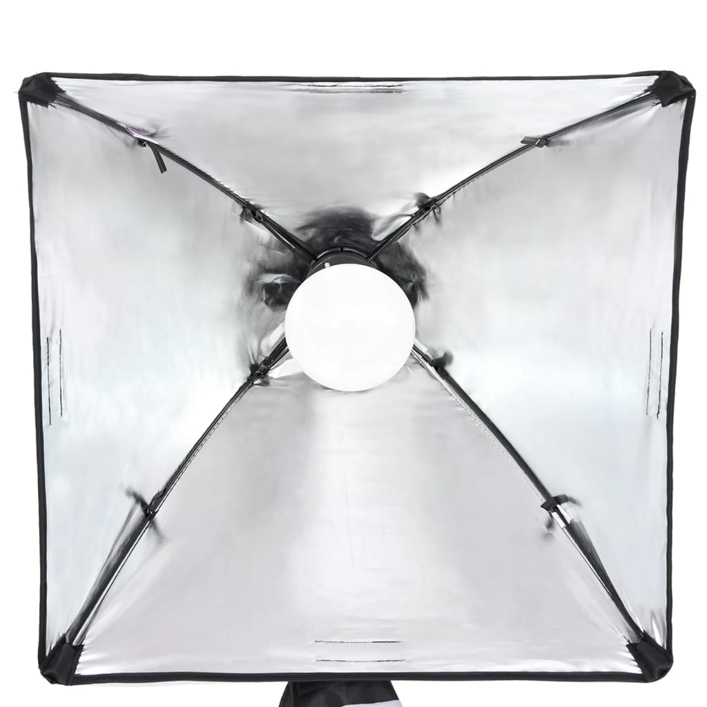 Kit de estudio fotográfico con set de luces, fondo y reflector v3584 - Vetonek