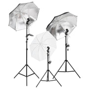 Kit de estudio fotográfico con set de luces, fondo y reflector v3874 - Vetonek