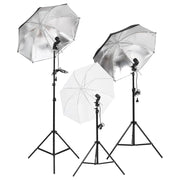 Kit de estudio fotográfico con set de luces, fondo y reflector v3904 - Vetonek