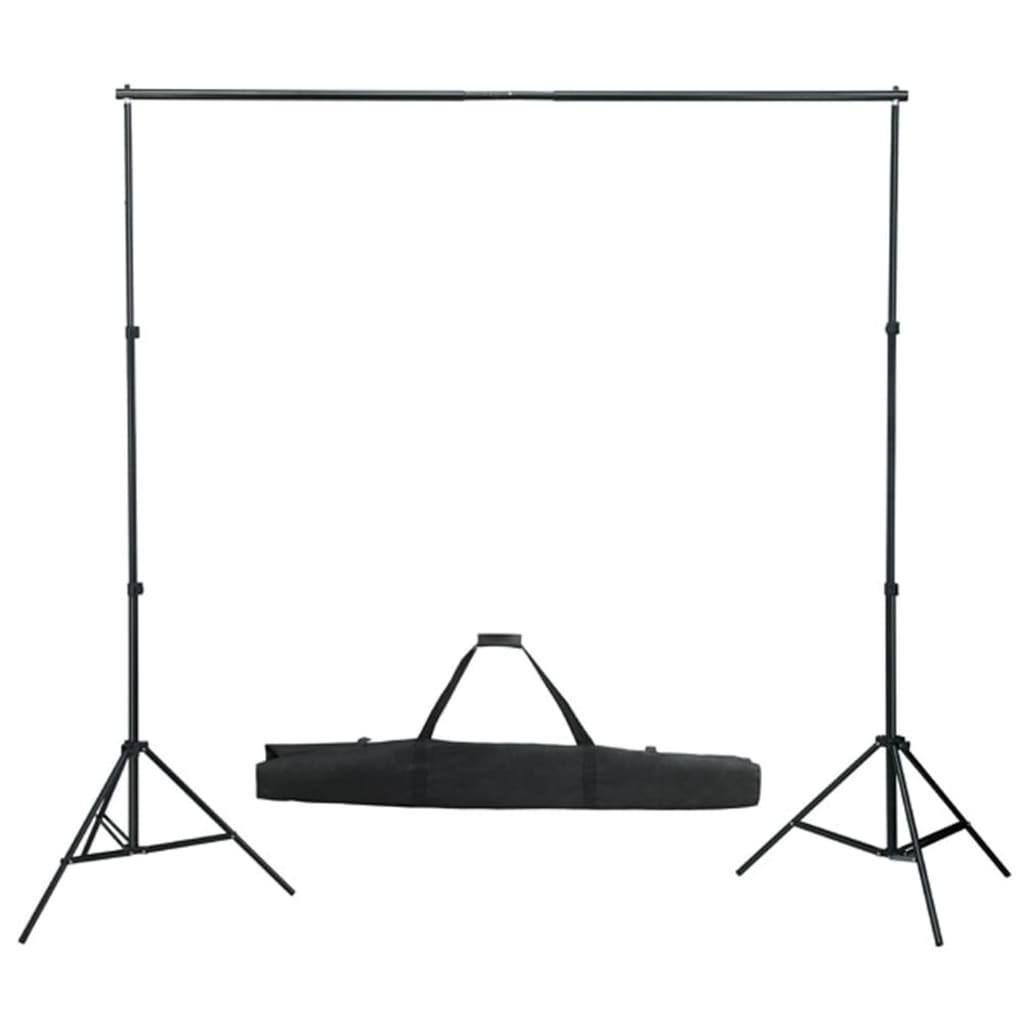 Kit de estudio fotográfico con set de luces, fondo y reflector v4208 - Vetonek