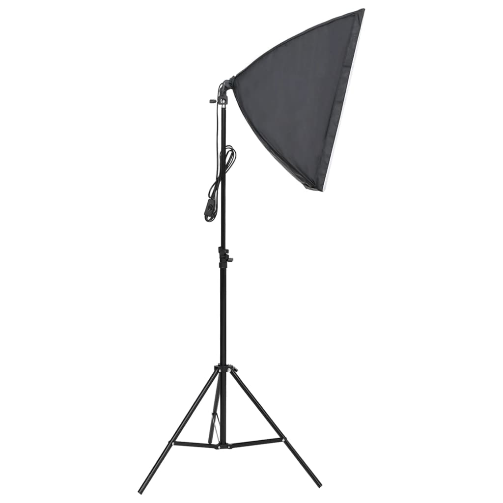 Kit de estudio fotográfico con set de luces, fondo y reflector v4208 - Vetonek