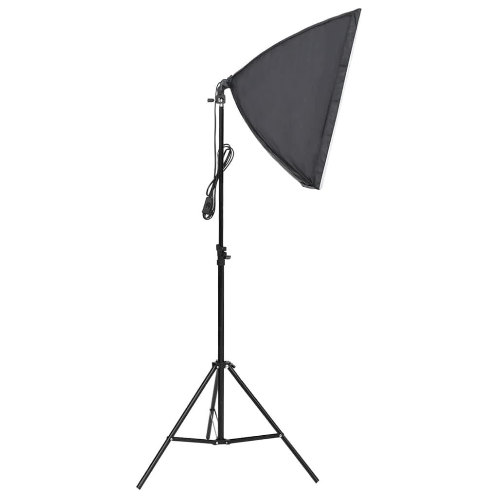 Kit de estudio fotográfico con set de luces, fondo y reflector v4253 - Vetonek