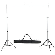 Kit de estudio fotográfico con set de luces, fondo y reflector v4260 - Vetonek