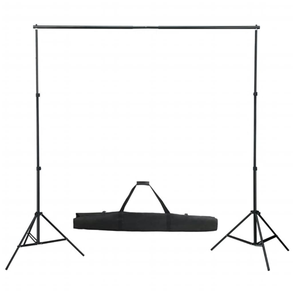 Kit de estudio fotográfico con set de luces, fondo y reflector v4277 - Vetonek