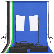 Kit de estudio fotográfico con set de luces y fondo v4291 Vetonek