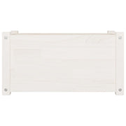 Jardineras 2 uds madera maciza de pino blanco 60x31x31 cm V4383 Vetonek