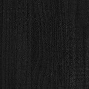 Jardinera de madera maciza de pino negro 40x40x70 cm - Vetonek