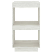 Estantería madera maciza de pino blanca 40x35x71 cm v5717 - Vetonek