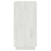 Estantería madera maciza de pino blanca 40x35x71 cm v5717 - Vetonek