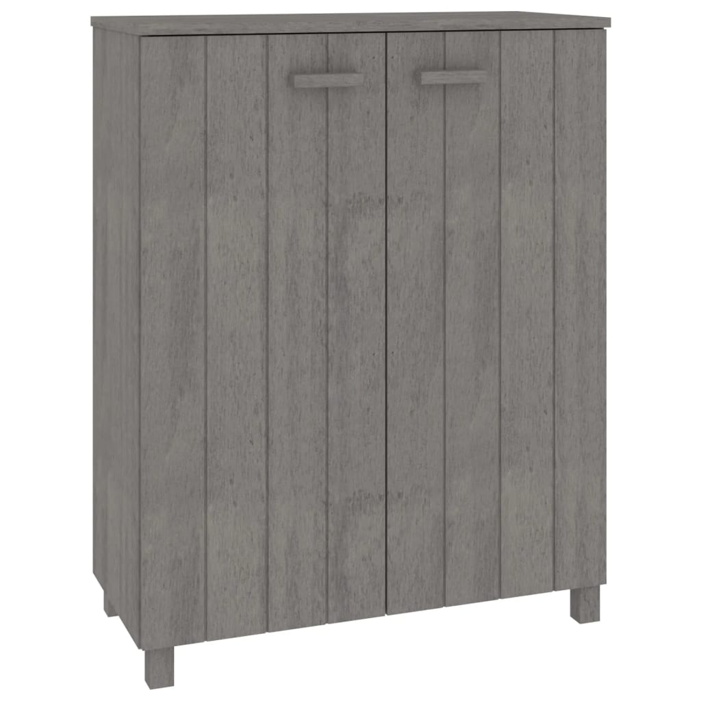 Zapatero Hamar Sound Wood Sound Grey Pino 85x40x108 cm