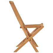 Folding garden chairs 6 units solid teak wood v8909 - Vetonek