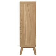 Cómoda de madera maciza de teca 40x30x100 cm - Vetonek