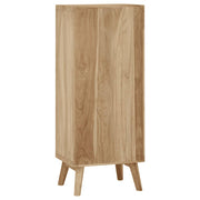 Cómoda de madera maciza de teca 40x30x100 cm - Vetonek