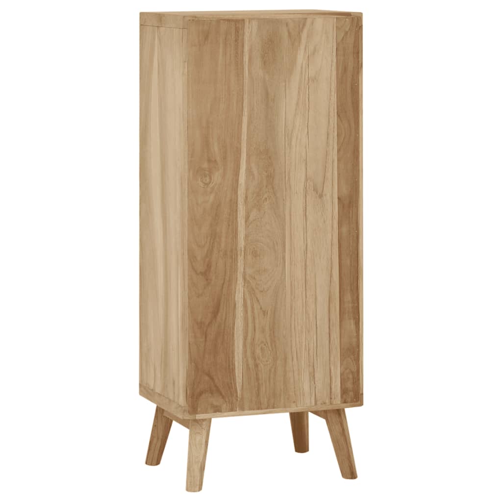 Cómoda de madera maciza de teca 40x30x100 cm - Vetonek