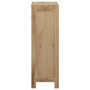 Cómoda de madera maciza de teca 55x30x90 cm - Vetonek