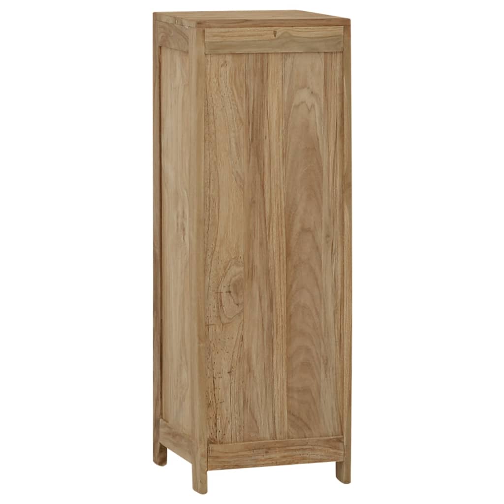 Cómoda de madera maciza de teca 30x30x90 cm v9005 - Vetonek