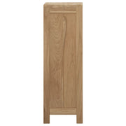 Cómoda de madera maciza de teca 30x30x90 cm v9005 - Vetonek