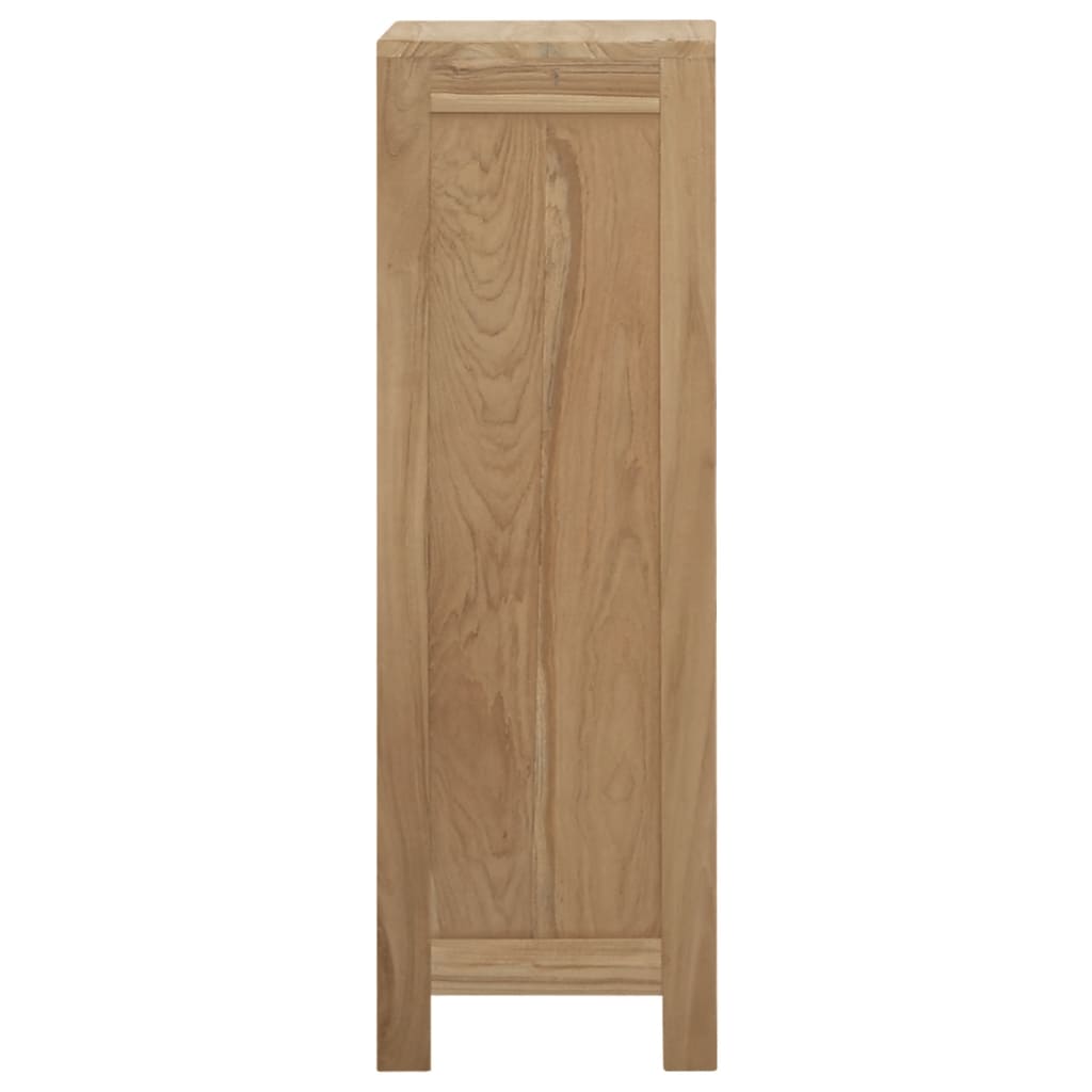 Cómoda de madera maciza de teca 30x30x90 cm v9005 - Vetonek
