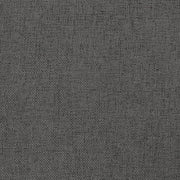 Reposapiés tela y cuero sintético gris oscuro 45x29,5x35 cm V4245 Vetonek