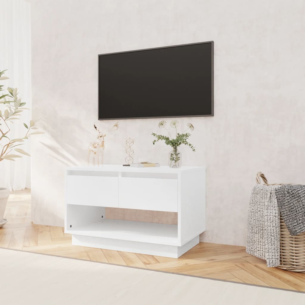 Mobili TV White Wood 70x41x44 cm