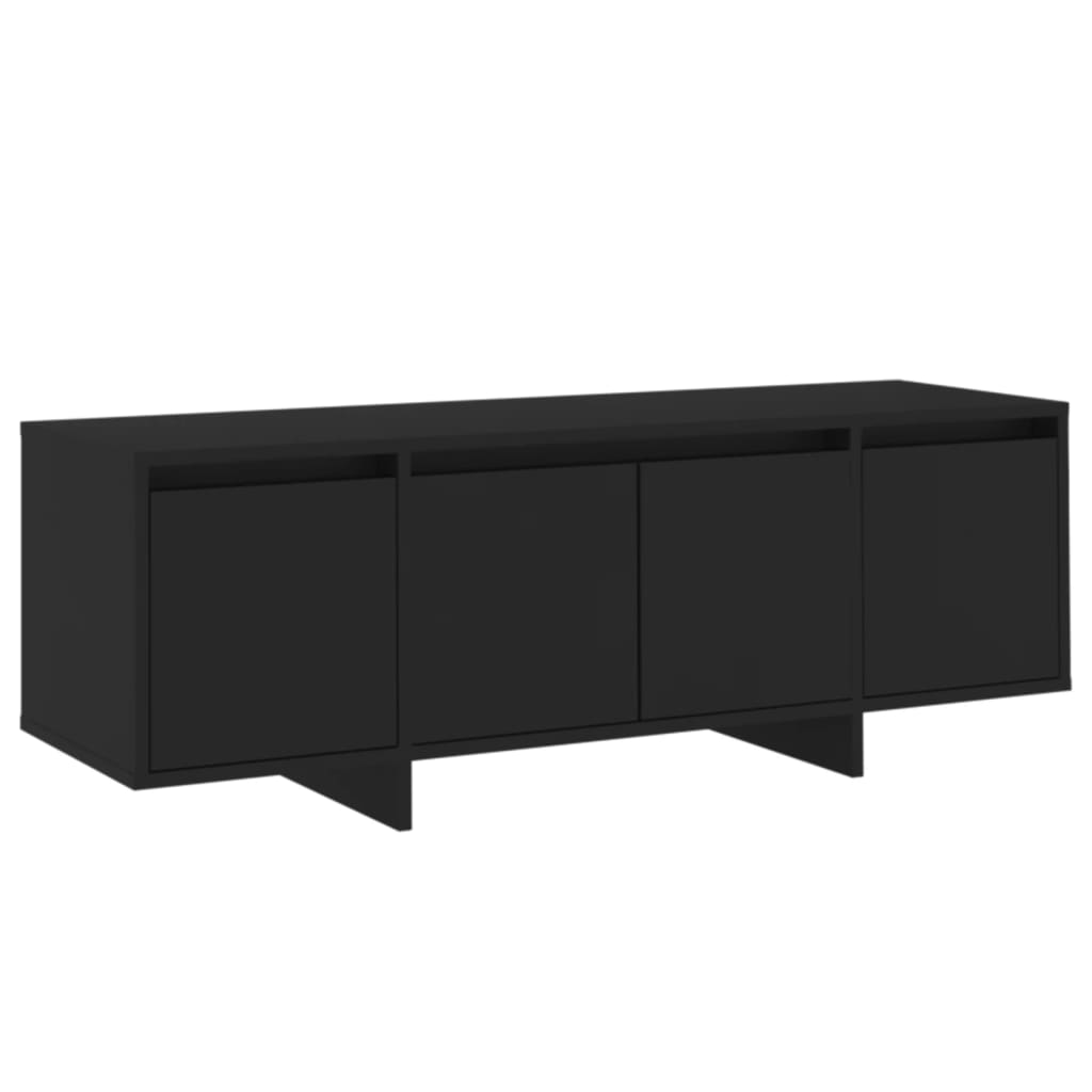 Mueble para TV madera negro 120x30x40,5 cm vidaXL