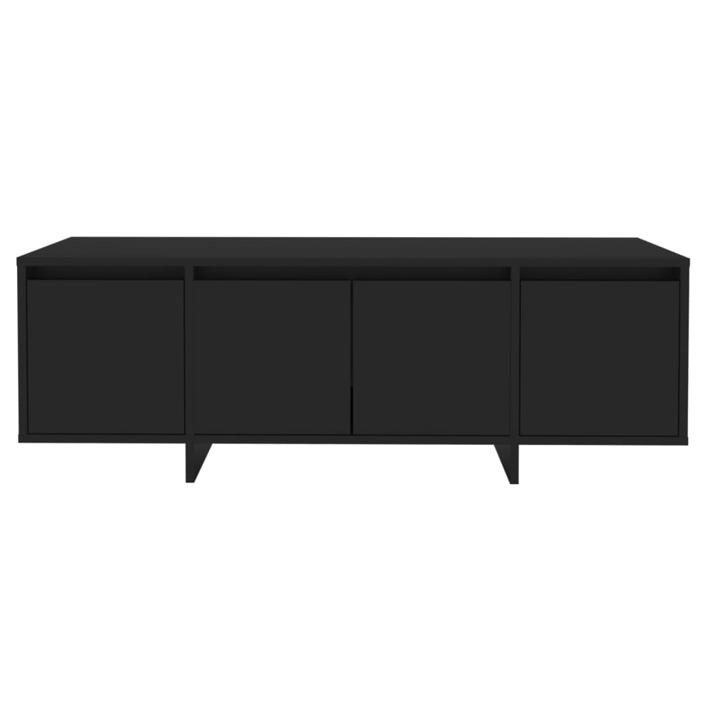 Mueble para TV madera negro 120x30x40,5 cm vidaXL