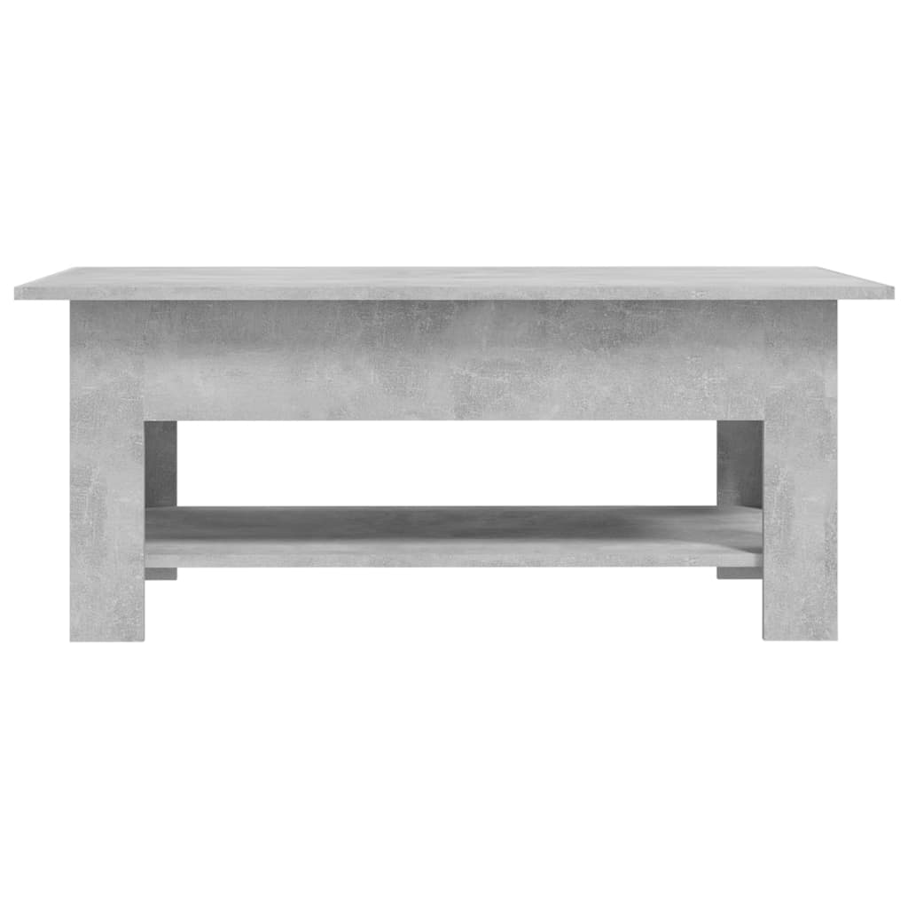 Gray Engineering Wood Center Table 102x55x42 cm