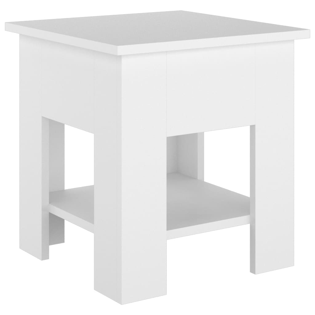 Mesa de centro blanco madera 40x40x42 cm vidaXL